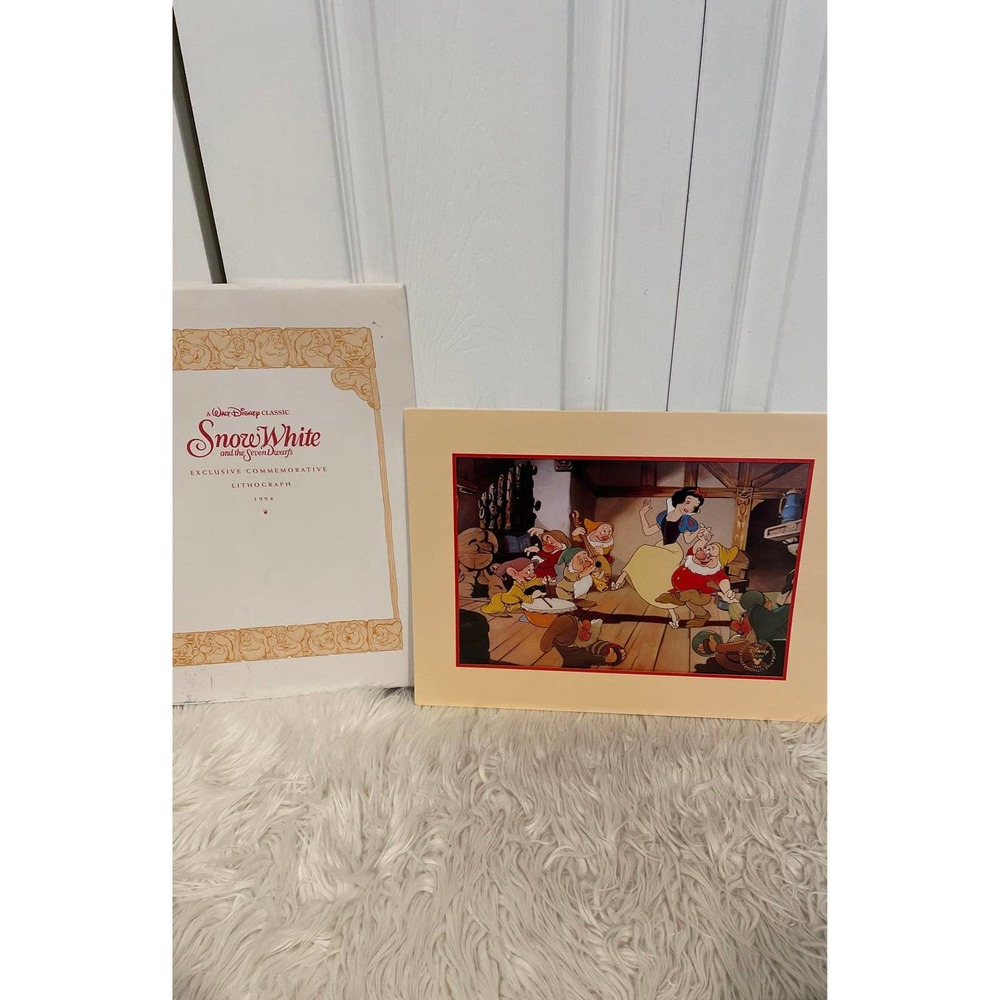 1994 Snow White Commerative Lithograph